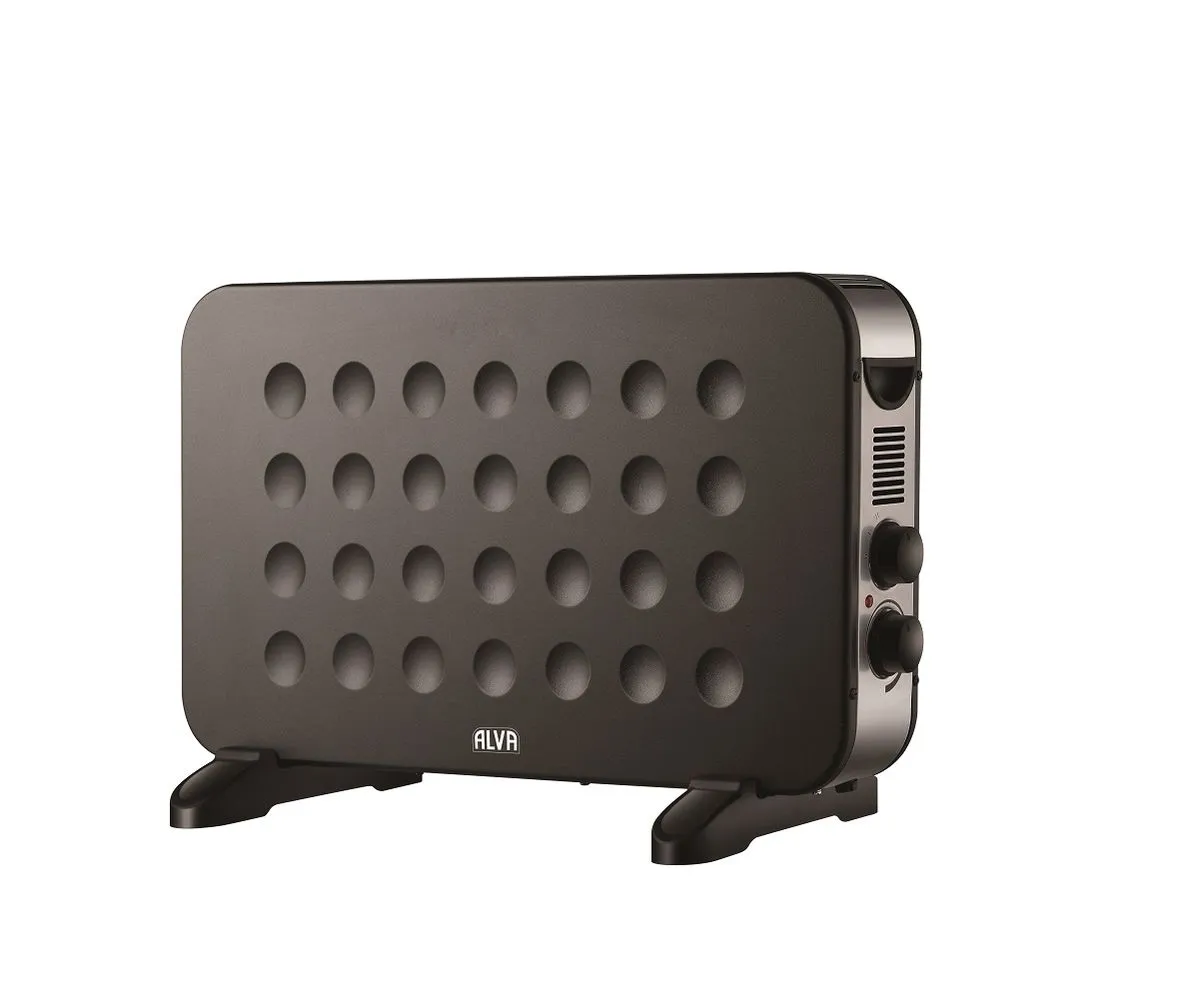 Alva - Electric Convection Heater - Black