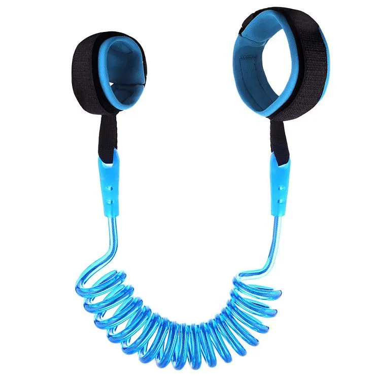 Toddler Kid Baby Safety Anti-lost Child Wrist Band Belt Reins - Blue