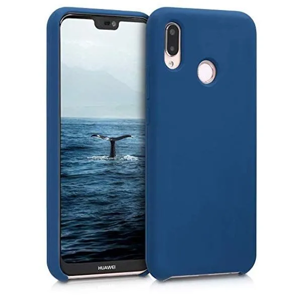 Funki Fish Soft & Smooth Phone Case Compatible with Huawei P20 LITE - Midnight Blue
