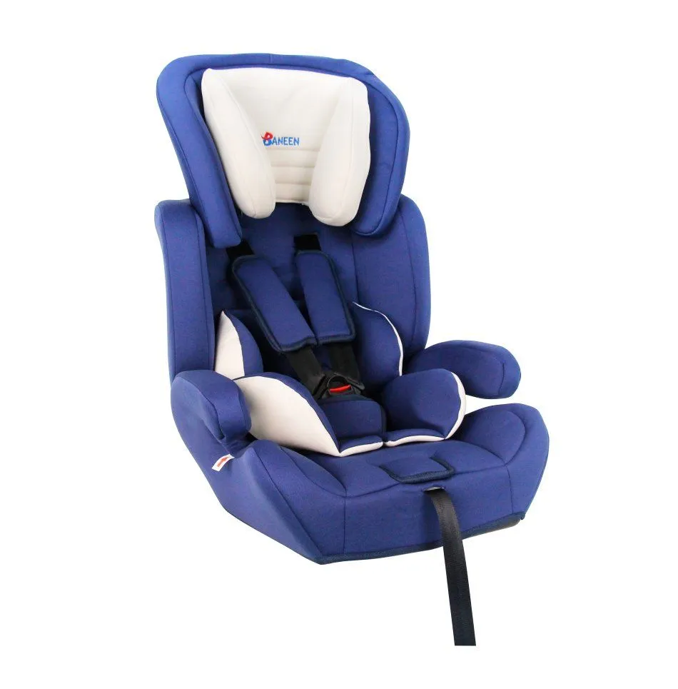 Baneen Baby Safety Car Seat (9kg - 39kg) 12 months to 12 Years - Navy Blue