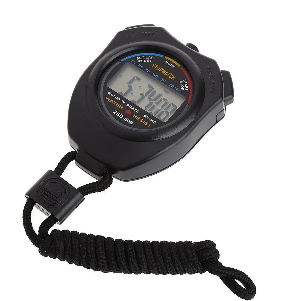 ROKY Sports Stopwatch Chronograph Counter Timer with Strap