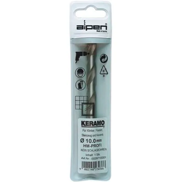 Alpen Profi Keramo Tile Ceramic Marble Bit 8mm
