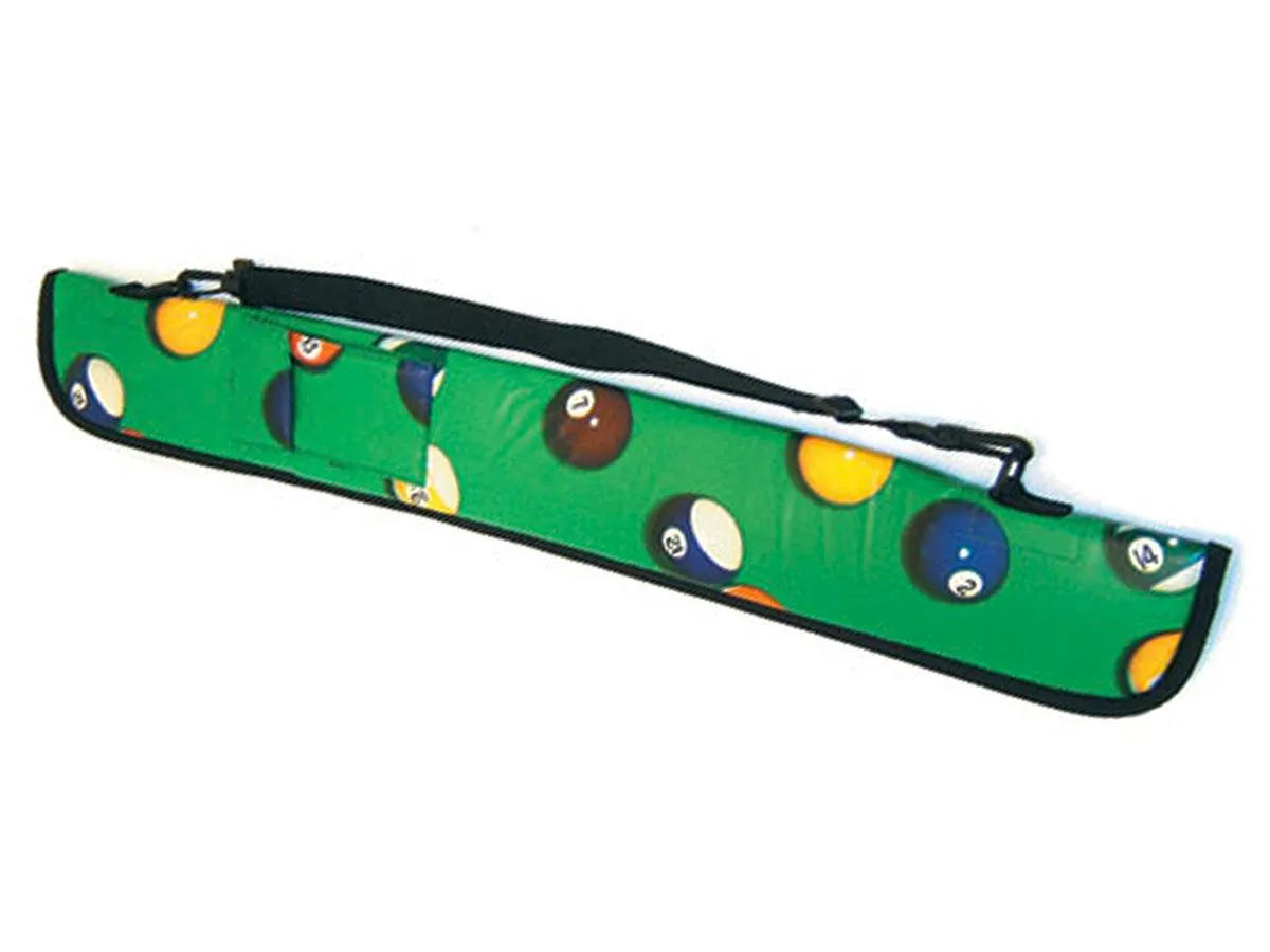 32 Pool Ball 2 Piece Soft Pool Cue Case