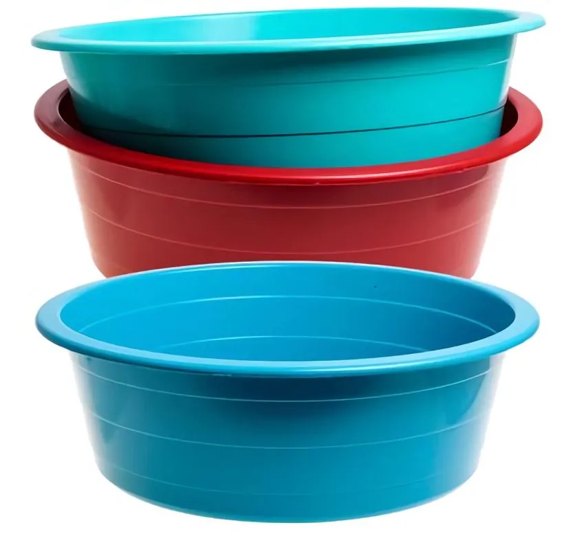 Bulk Pack x 3 Basin Plastic 56cm