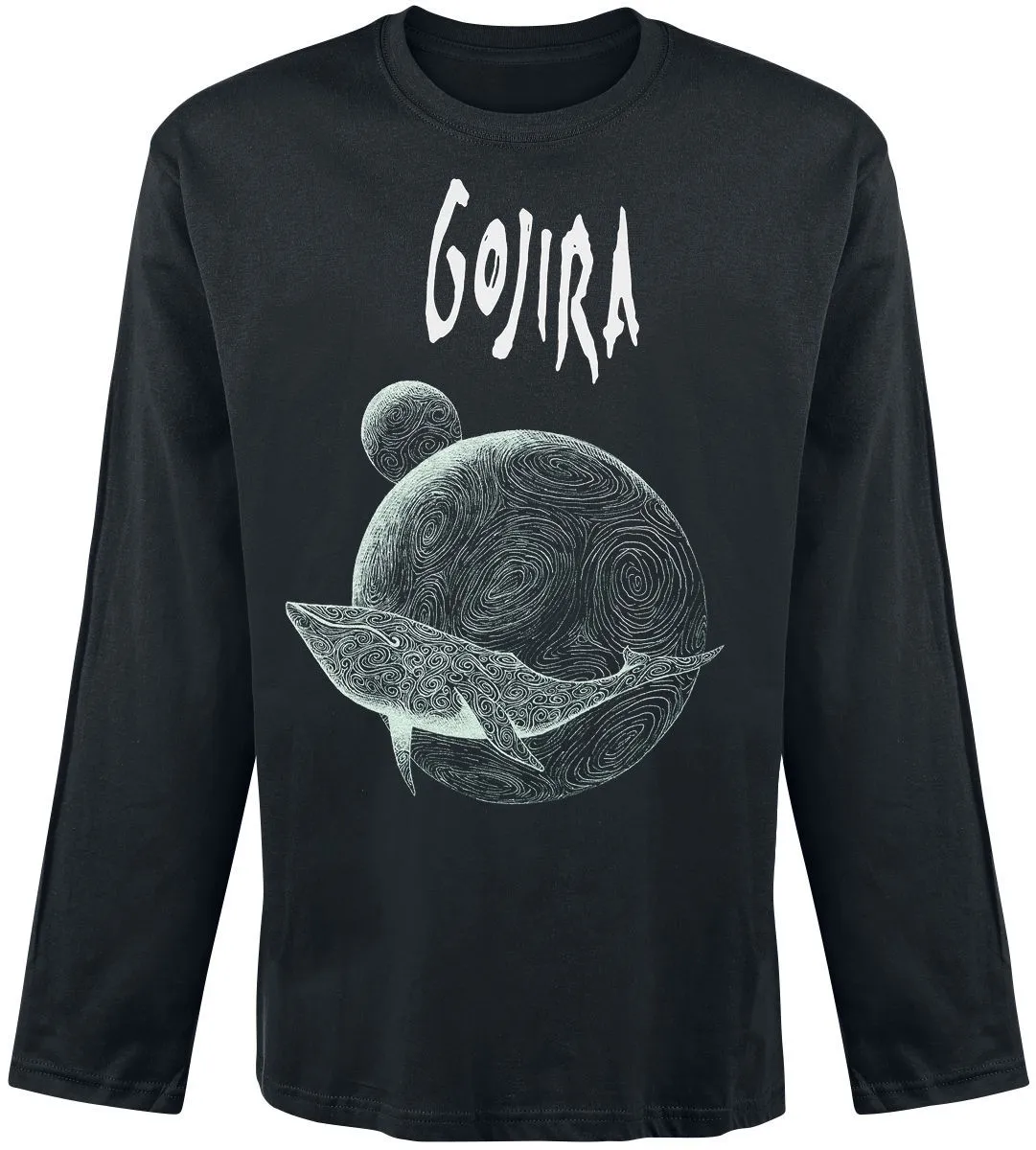 RockTs  Gojira Flying Whale  Longsleeve