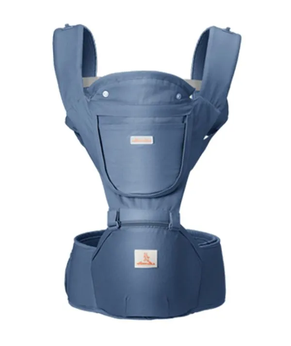Olive Tree - Convertible Ergonomic Baby Carrier With Hip Seat - Blue