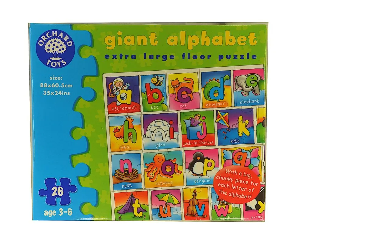 Orchard Toys Giant Alphabet Extra Large Floor Puzzle