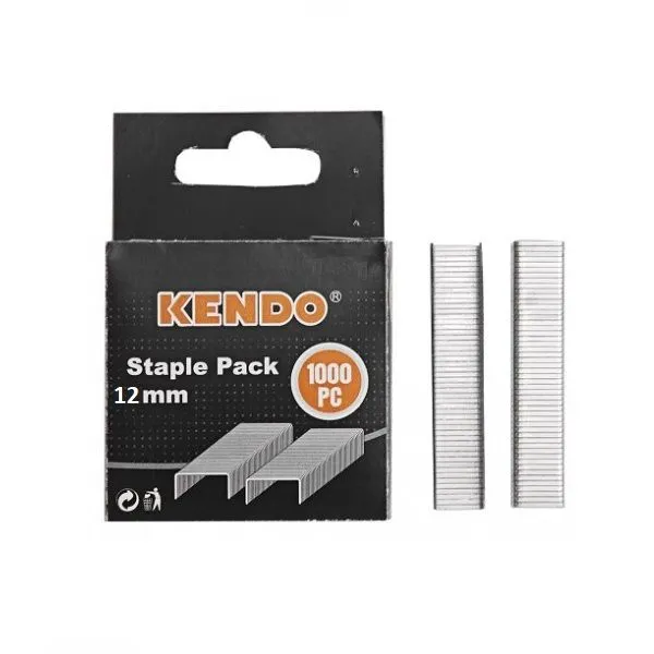 Kendo - Staples 2000 Piece 12mm Staple Gun