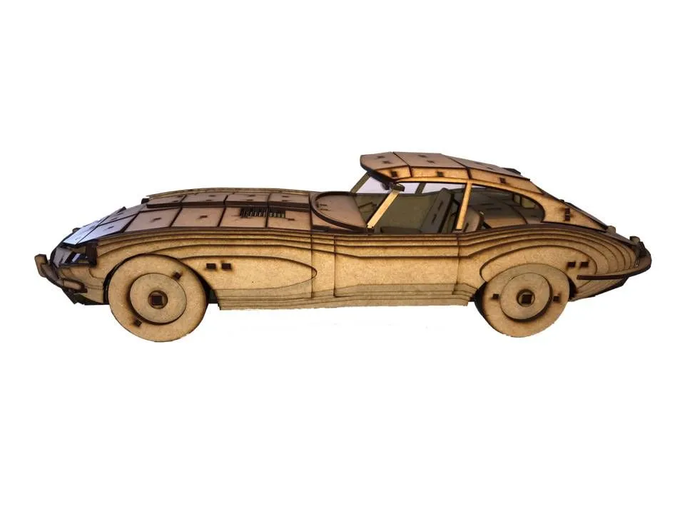 Puzzl3D Toys 1966 E-Type Jaguar