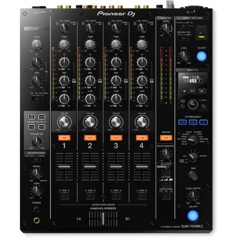 Pioneer DJM 750 MK2 4 Channel Club DJ Mixer