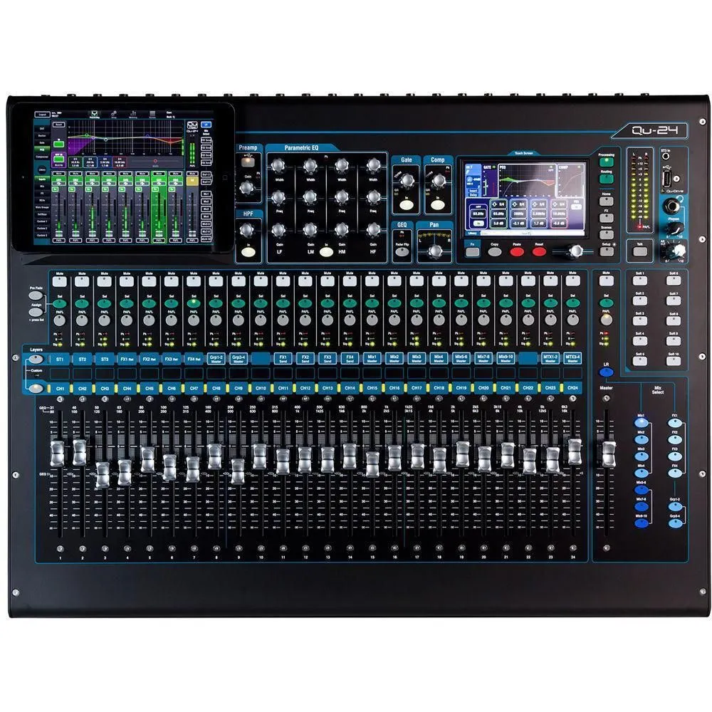 Allen & Heath - QU-24C - 24-Channel Digital Mixing Console