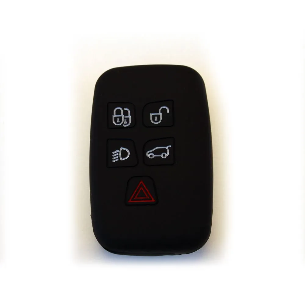 Silicone Car Key Protector - Land Rover & Range Rover Type 2 - Black