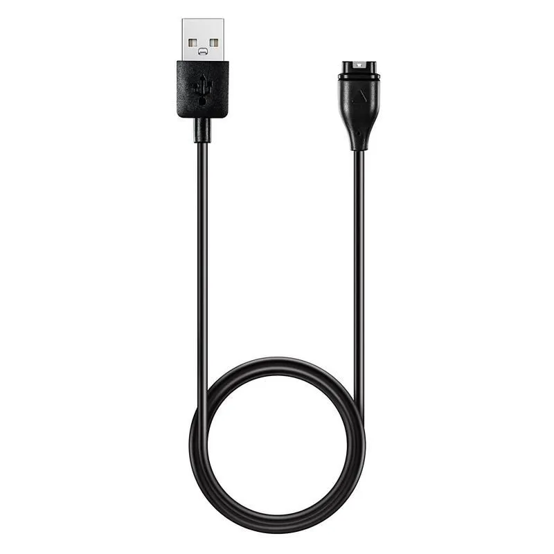Replacement USB Charger For Garmin, Forerunner, Approach, Vivomove -Black