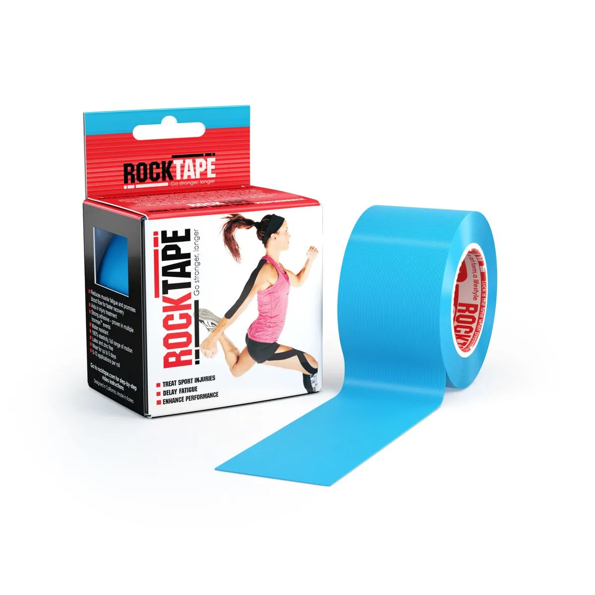 RockTape Medical Standard Tape for Muscle Support - 5cm x 5m - Blue