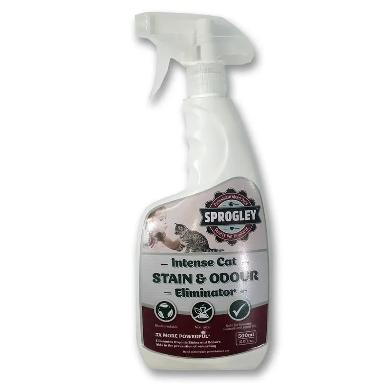 Sprogley Intense Cat Stain & Odour Eliminator 500ml