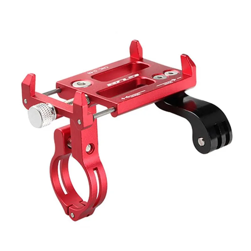 S-Cape Bicycle Handle Bar Mount For Cell Phone & Gopro - Red