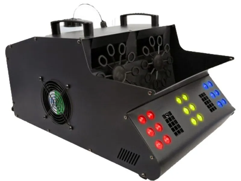 Beamz SB2000 LED Smoke & Bubble Machine RGB LEDs