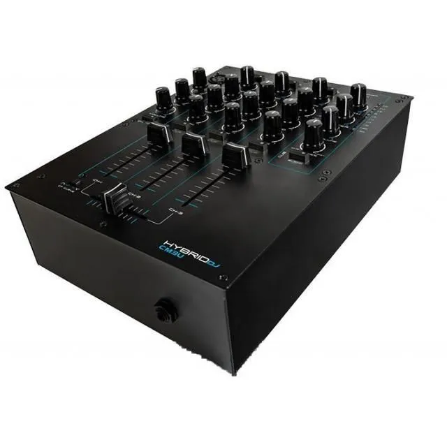 Hybrid DJ Mixer 3 Channel with USB
