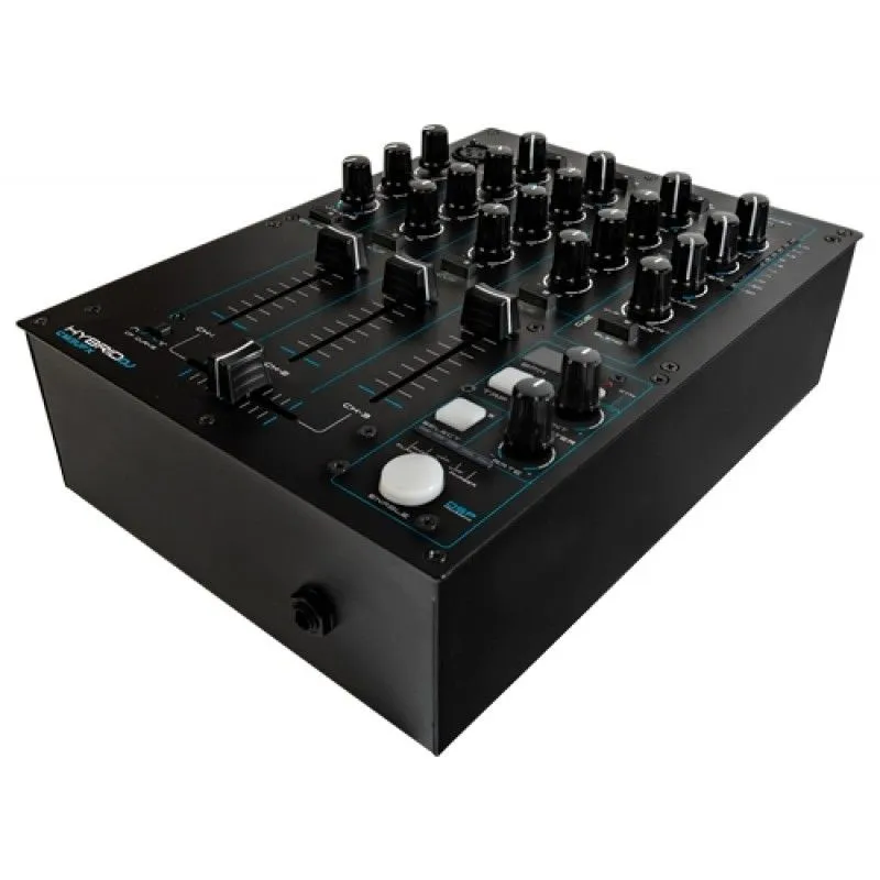 Hybrid DJ mixer  3 +1  Channel with USB and Effects