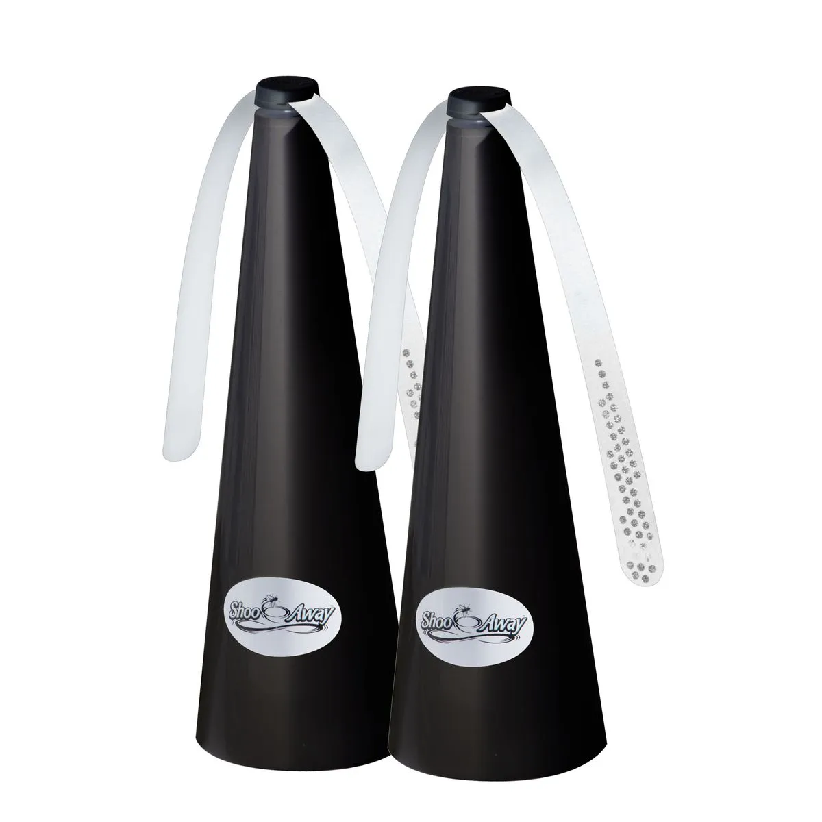 ShooAway - Fly Repellent Fan - Chemical Free - Pack of 2 - Black