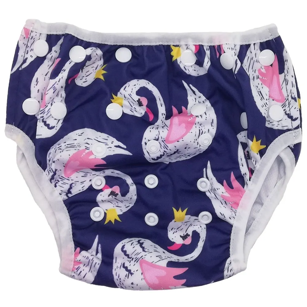 Bamboo Baby Swimming Nappy - Swan