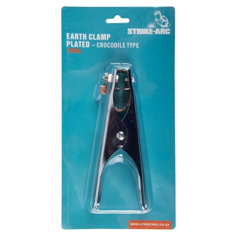 Strike-Arc Earth Clamp Croc Type 300A
