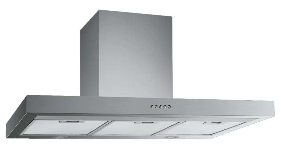 Euroair CH90LIN-IS Island Mounted Stainless Steel Cooker Hood