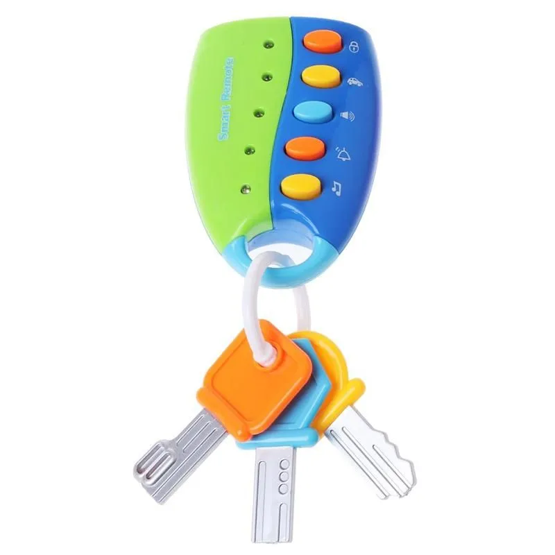 Fun Educational Musical Smart Remote Play Keys Toy - Blue