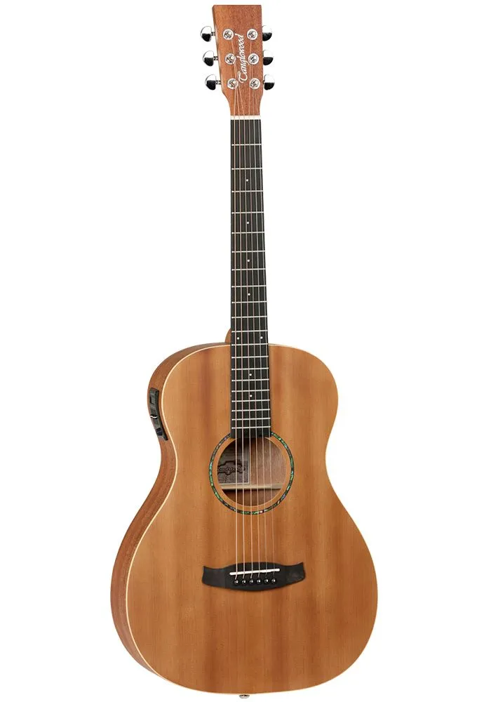 Tanglewood TR8E Roadster II Parlour Acoustic Guitar with Pickup and Bag