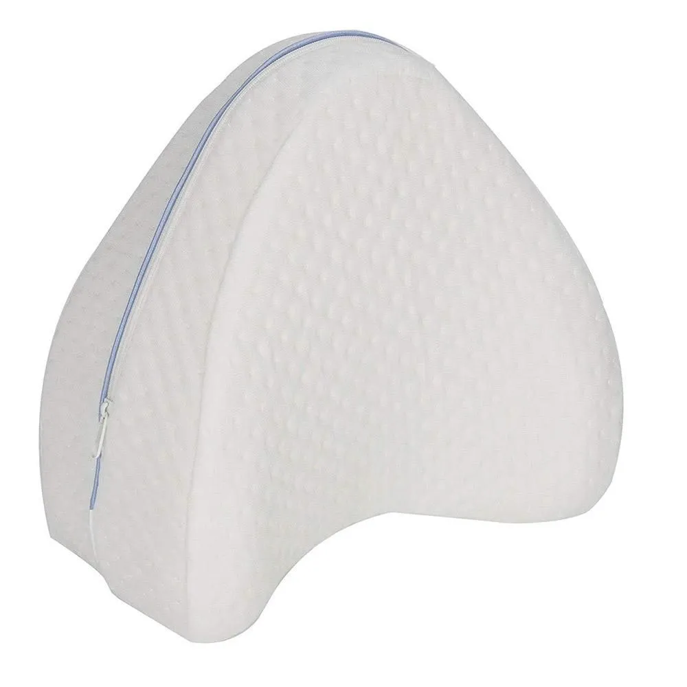 Orthopedic Memory Foam Leg Pillow with Washable Cover