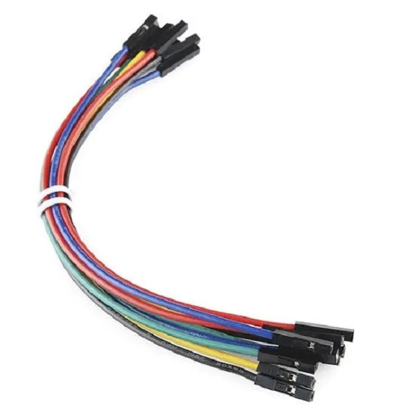 DFRobot, Jumper Wires 9" F/F (10 Pack)