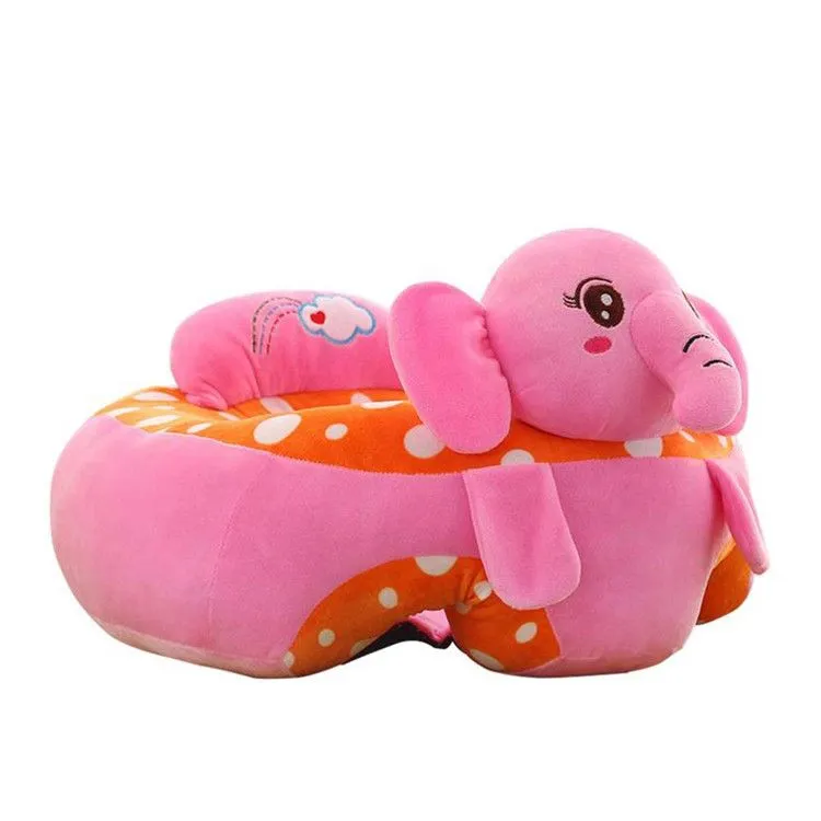 Baby Seats Sofa Plush Soft Chair Support Seat - Elephant