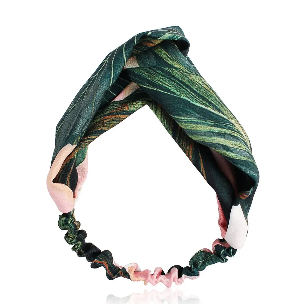 Floral Women's Twisted Headband