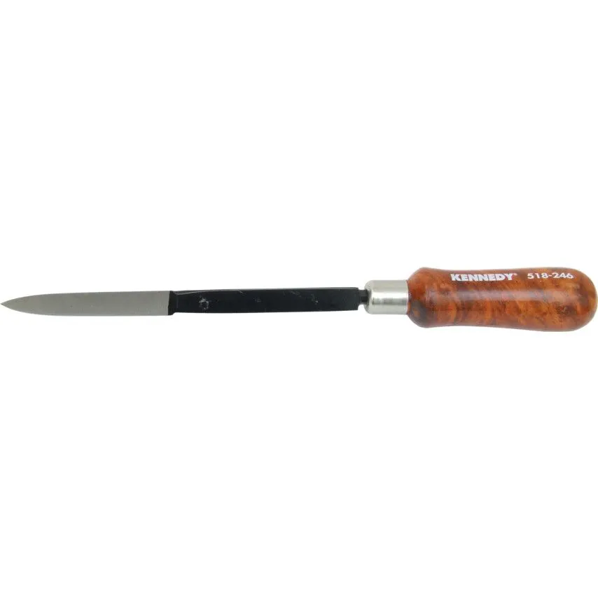 Kennedy 4Inch Three Square Engineers Scraper