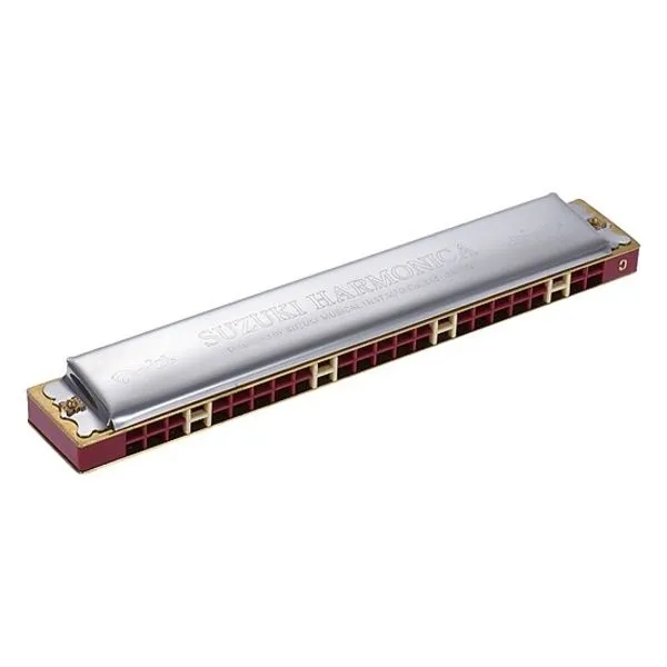 Suzuki W24C Harmonica 24 Holes C Key