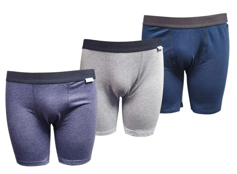 Undeez Longer Length Men's Boxer 3 Pack