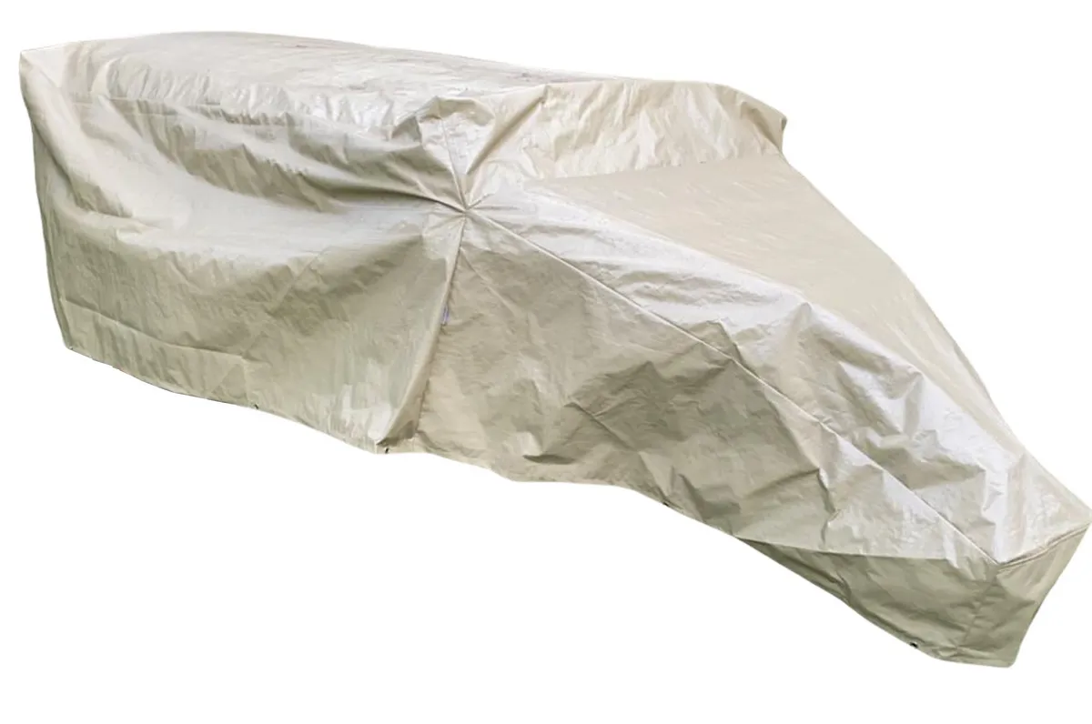 Venter Trailer 6Ft Cover - with Nose Cone - Beige