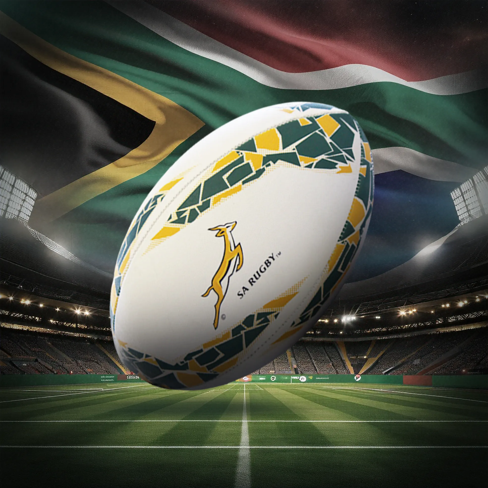 Gilbert South Africa Rugby Supporter Ball Size 5