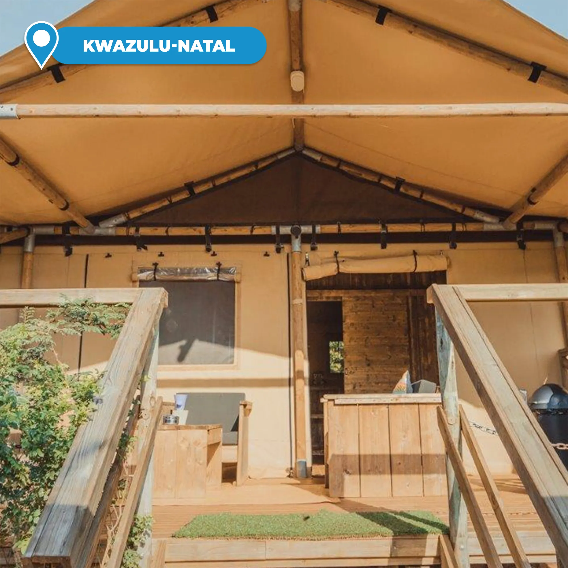 2-Night Luxury Glamping Tent Self-Catering