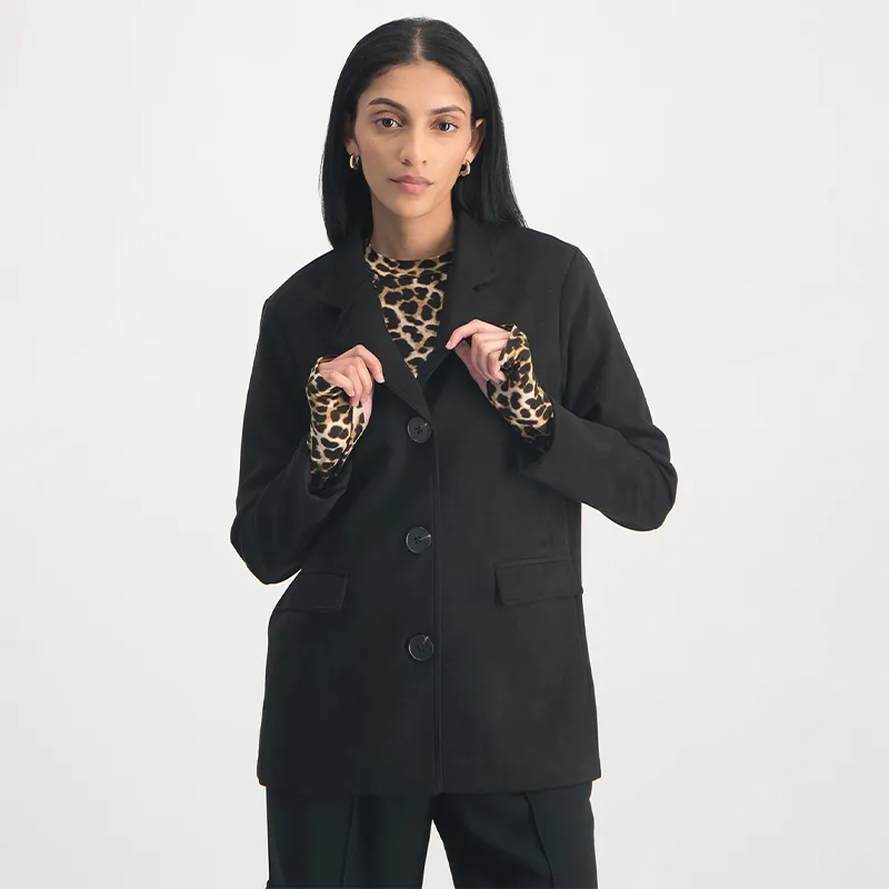 Ladies Hailey Suede Blazer