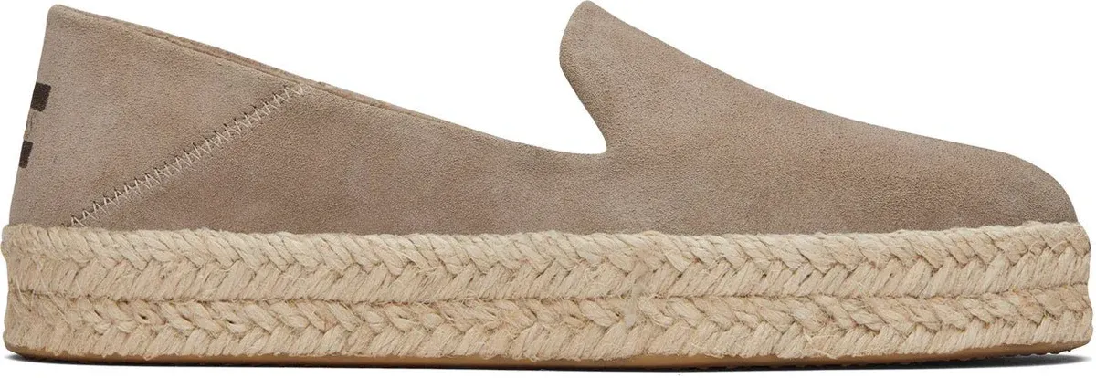 Ladies Genuine Suede Carolina Espadrilles