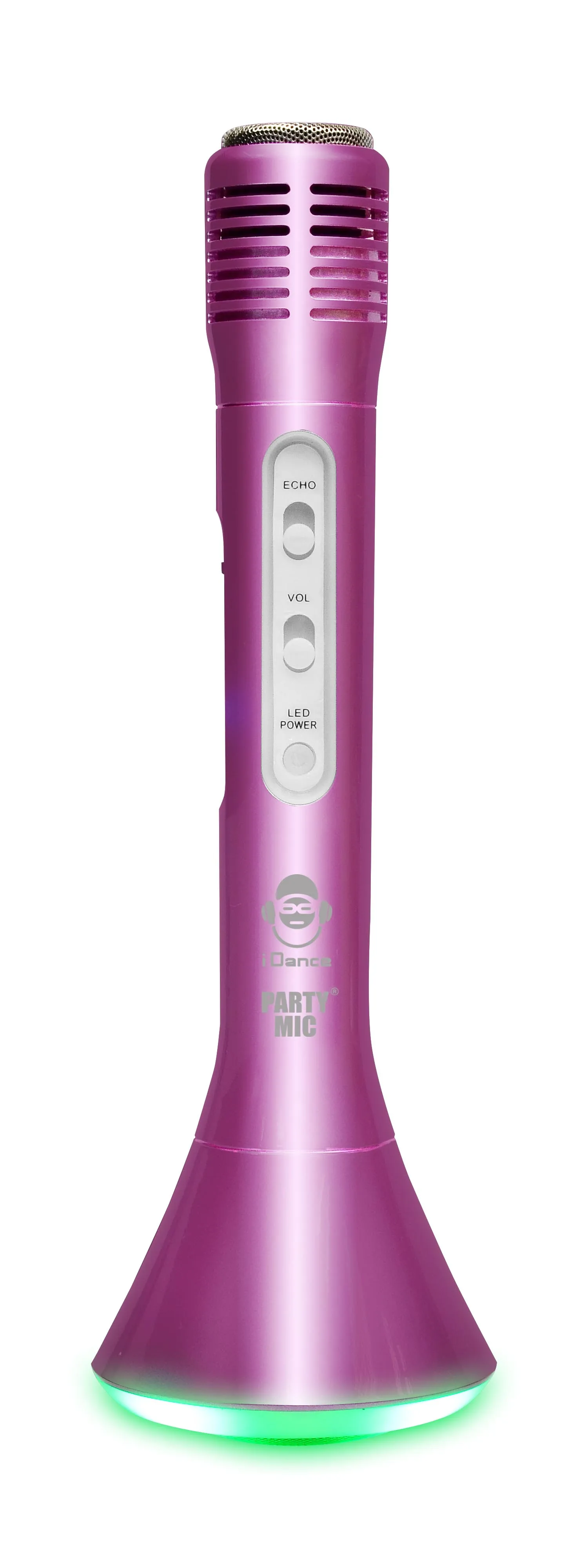 4-in-1 Bluetooth Party Microphone & Speaker With Disco Lighting