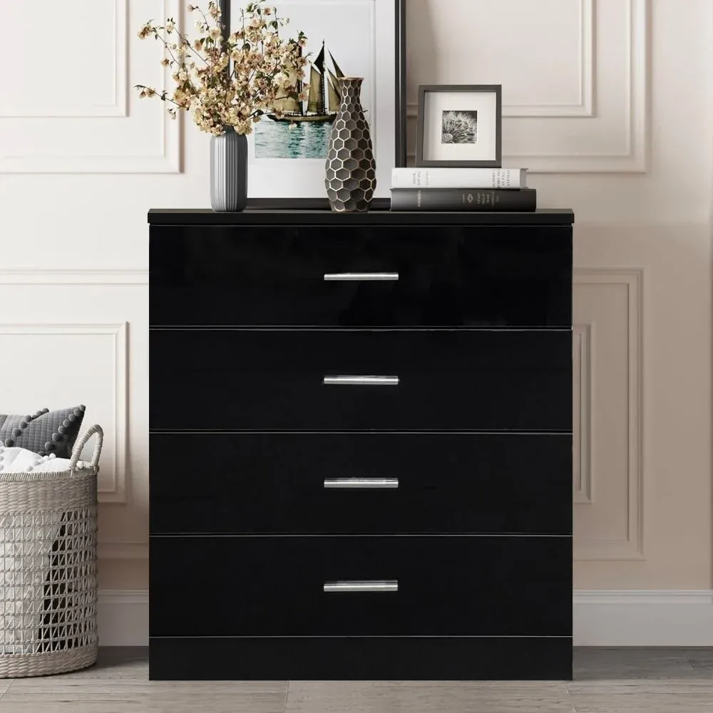 Dalian 4 Drawer Chest of Drawers (Damaged Packaging)