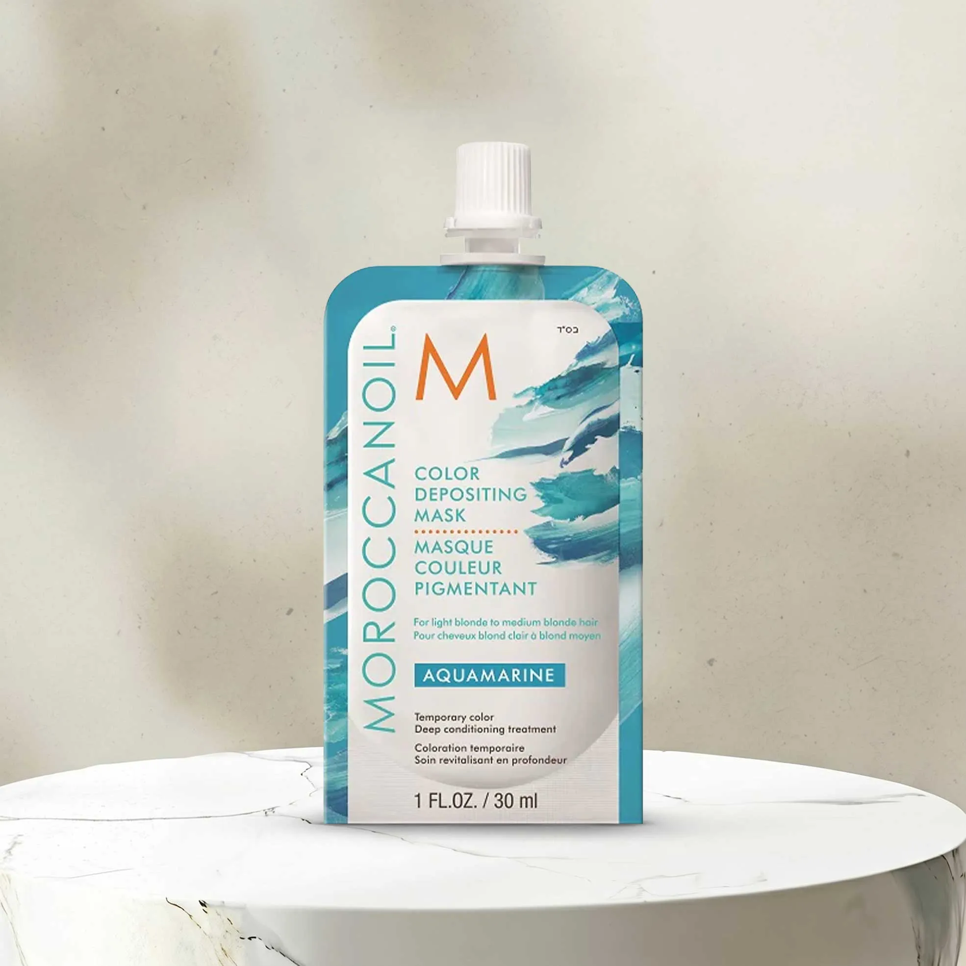 30ml Aquamarine Color Deposit Hair Masks