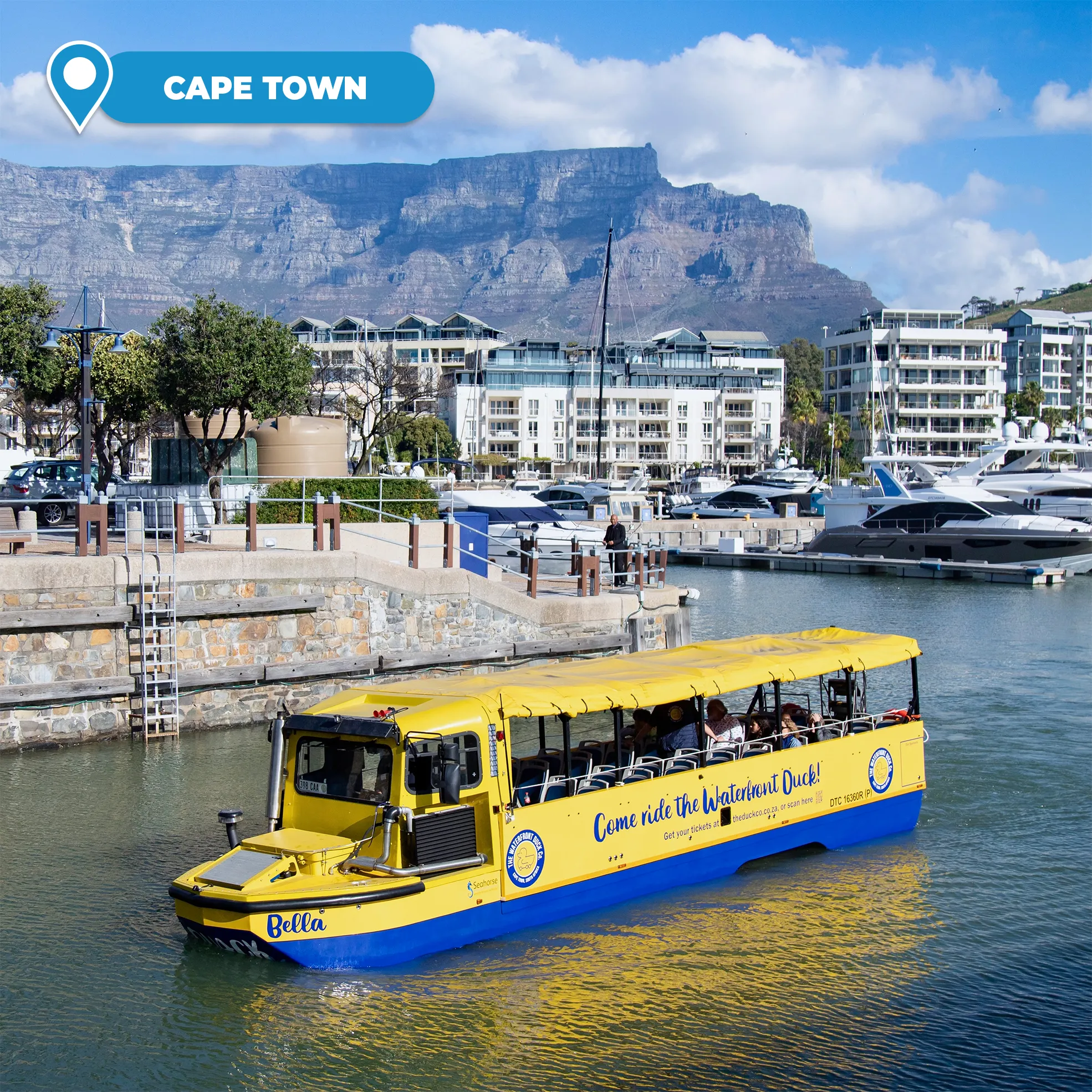 1-Hour Land and Water Cruise