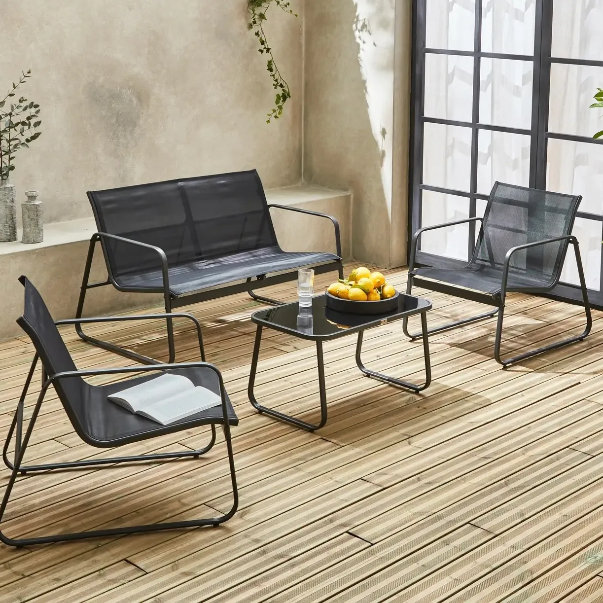 4-Piece Weather Resistant Patio Set