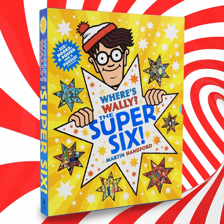 Where's Wally?: The Super Six Book Collection with a Puzzle and Poster (6 Books)