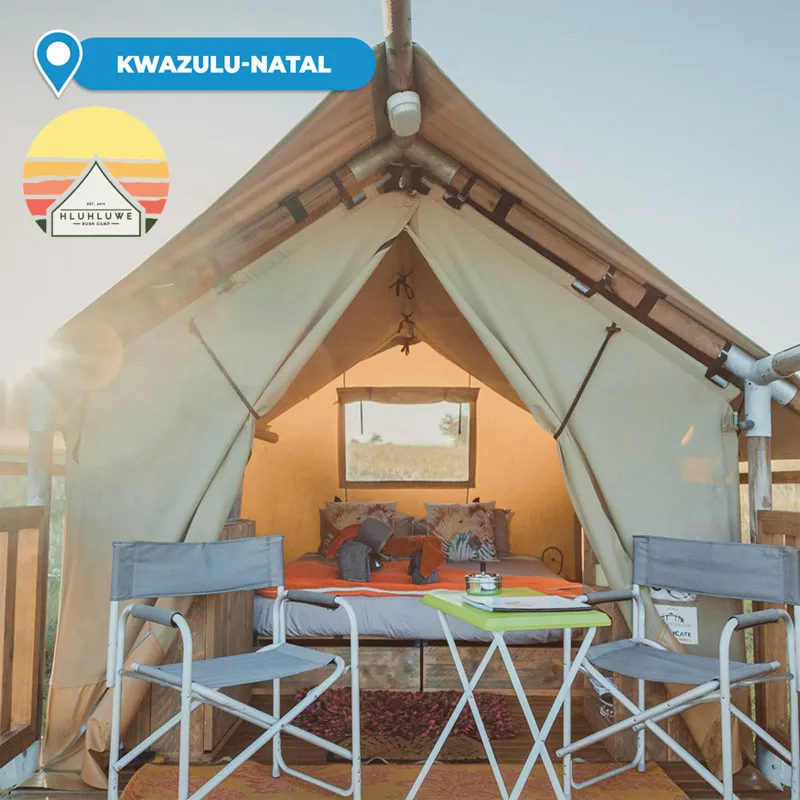 2-Night Adventure Tent Self-Catering Per Couple