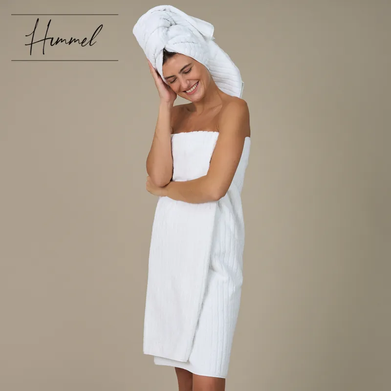 6x 600gsm Ribbed Ringspun Cotton Towels