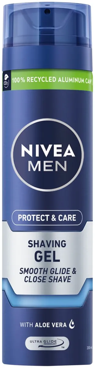 NIVEA MEN Protect & Care Shaving Gel (200ml)